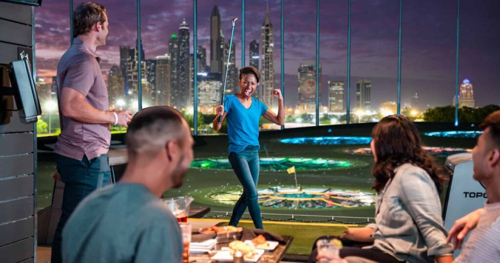 Topgolf Dubai is where sport meets social