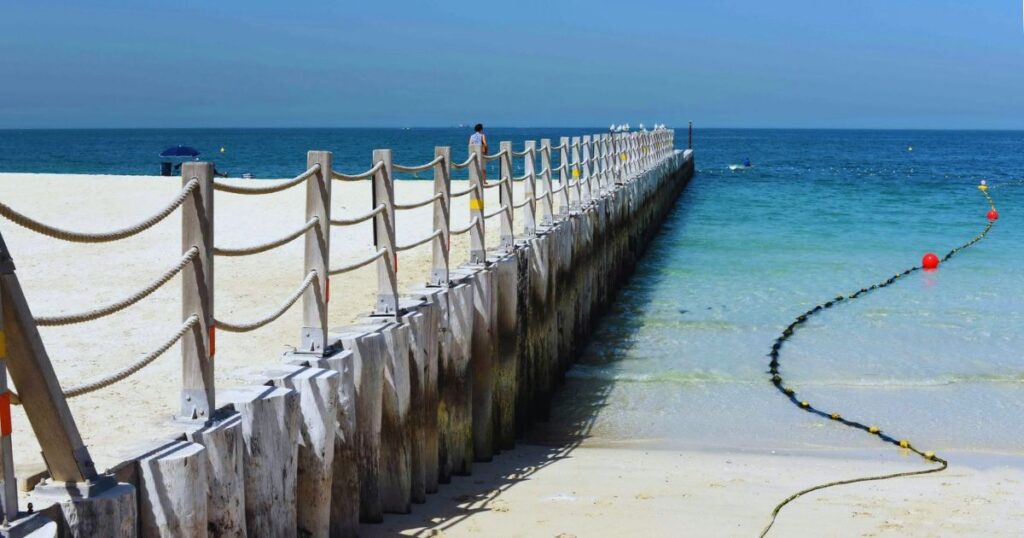 Accessibility Ramp to the beach