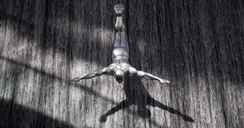 Dubai Mall Waterfall