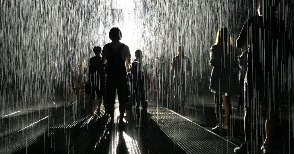 Rain Room Sharjah