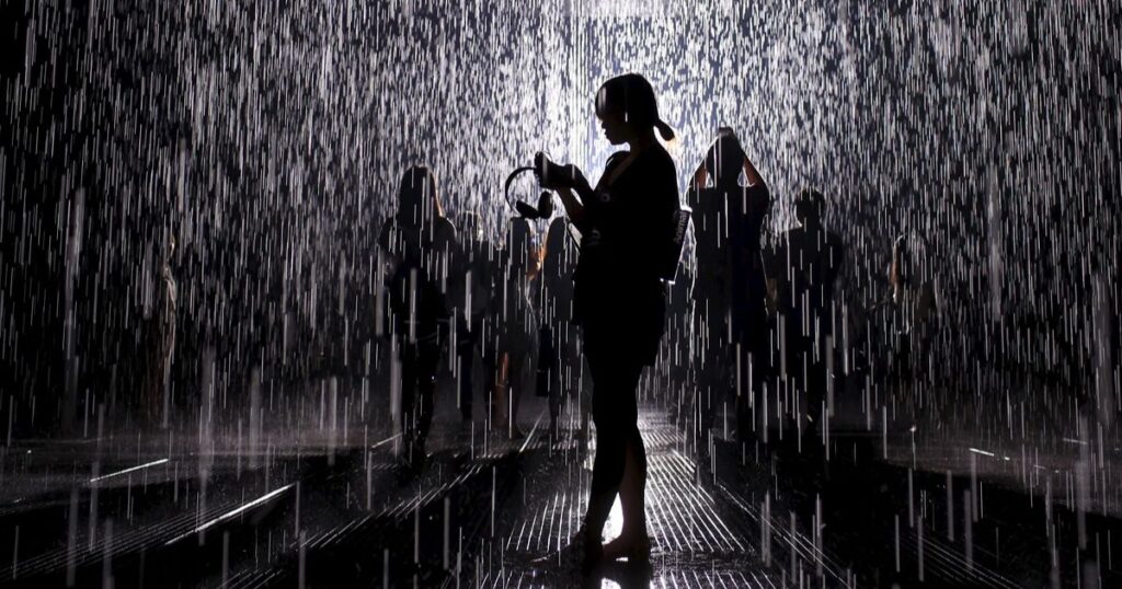 Rain Room Sharjah